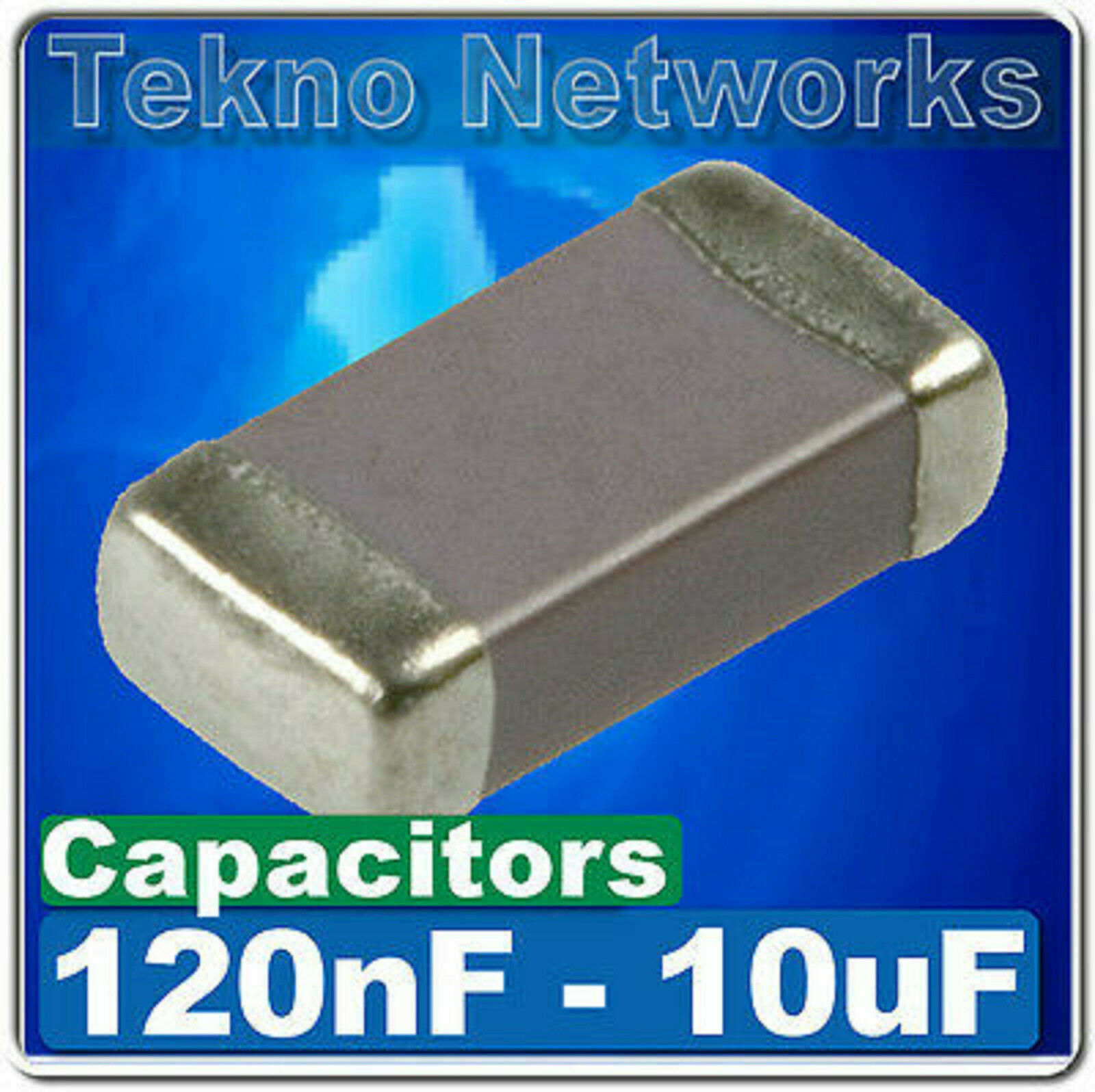Smd/smt 0402/0603/0805/1206 Ceramic Capacitors  -25pcs [ Range: 120nf - 10uf  ]