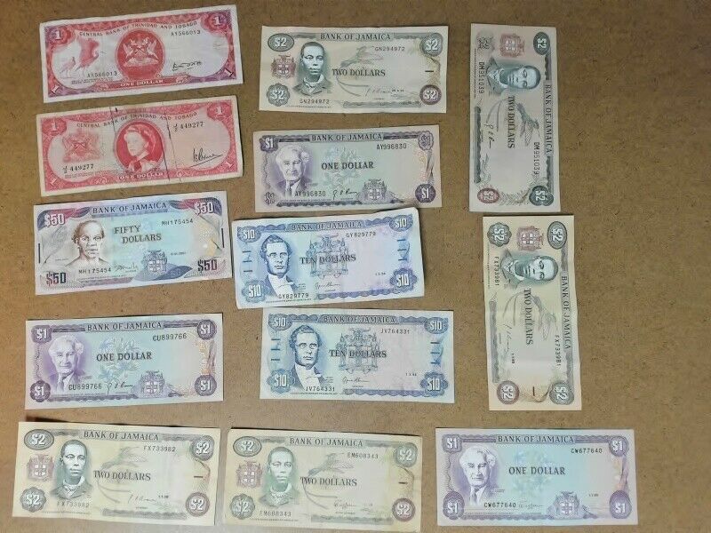 Jamaica  And  Trinidad   13- Bank Notes......................#a-541