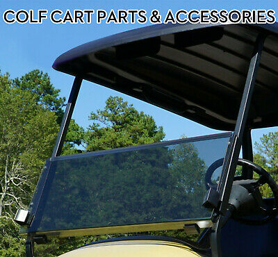 Foldable Tinted Windshield For Club Car Precedent Golf Cart