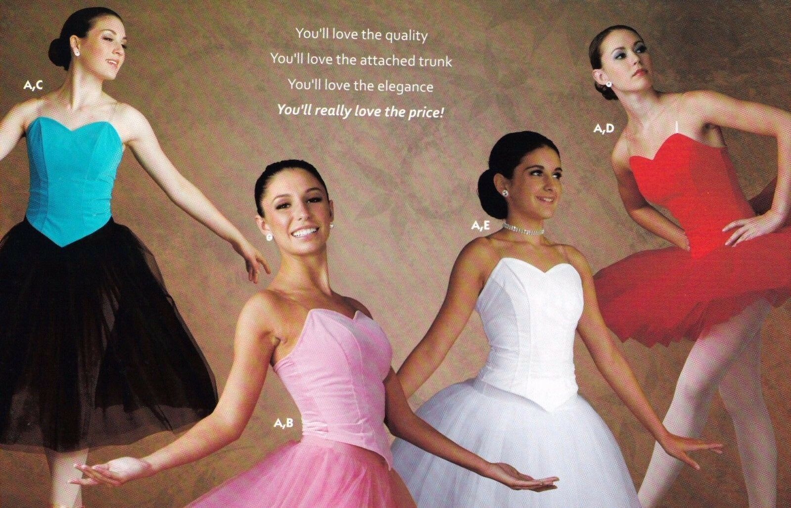 Basque Spandex Velvetback Ballet Ballerina Clear Strap Princess Seam 5 Colors