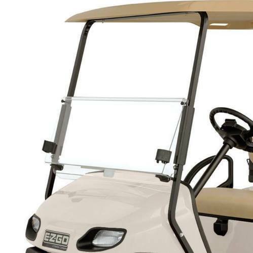 Folding Acrylic Clear Windshield For 1994-2014 Ezgo Txt Medalist Golf Cart