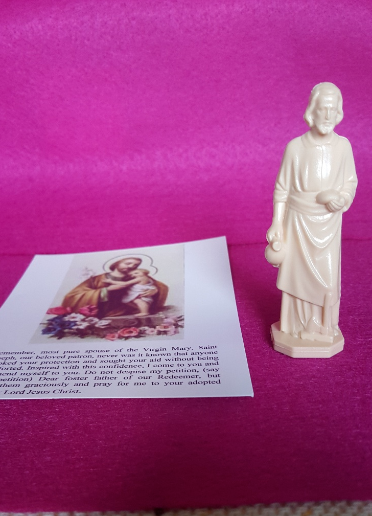 Saint St Joseph Statue Home Selling Kit - This Kit Will Sell Your House Or Home