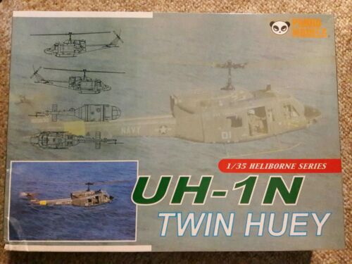 Panda Models #35008 1/35 Scale, Uh-1n Twin Huey Heliborne Series